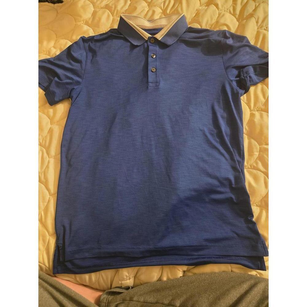 Puma Golf Men's Blue Polo Shirt Size Small